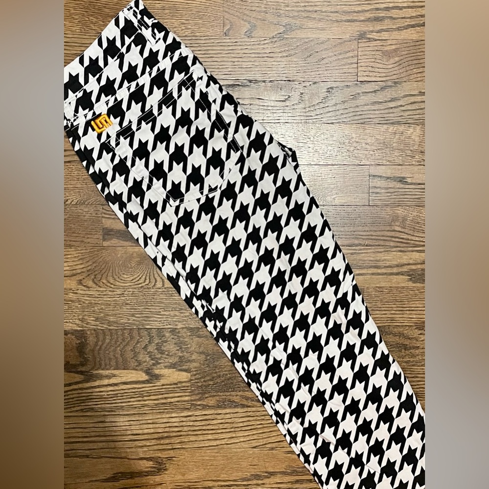 RARE in WOMEN"S SIZE Loudmouth Ladies Houndstooth Stretchtech Pants, Size 4